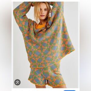 Free People Malibu Sweater Set